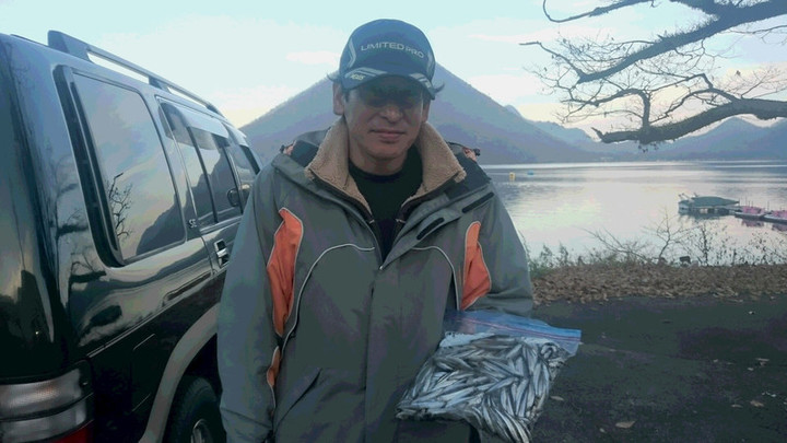 11月12日ワカサギ釣果1