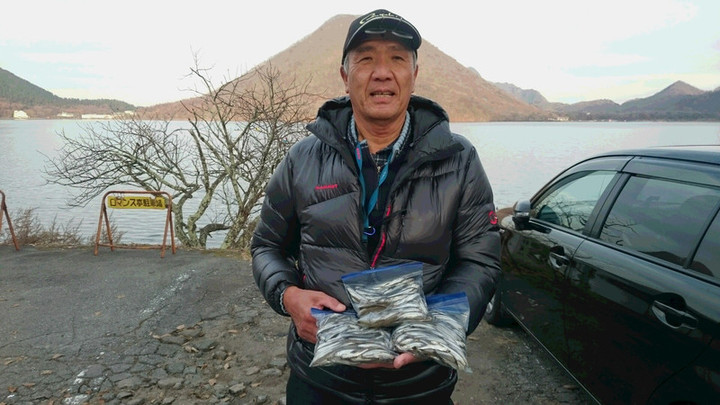 11月16日ワカサギ釣果