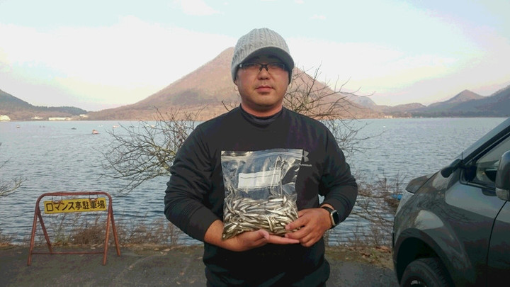 11月18日ワカサギ釣果