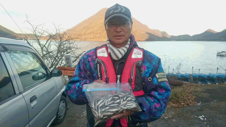 11月21日ワカサギ釣果2