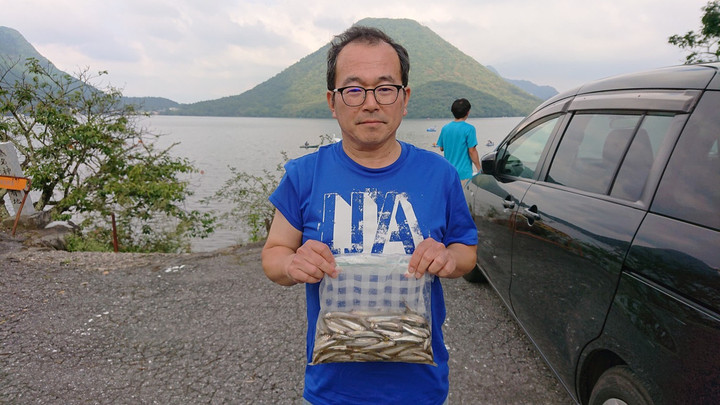 9月7日ワカサギ釣果2