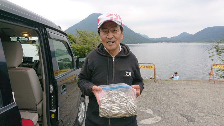 9月7日ワカサギ釣果1