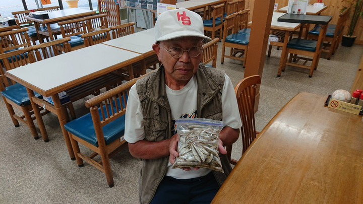 9月8日ワカサギ釣果3