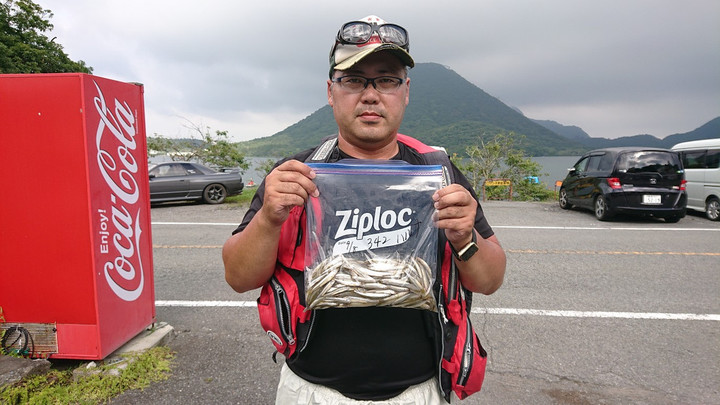 9月8日ワカサギ釣果1