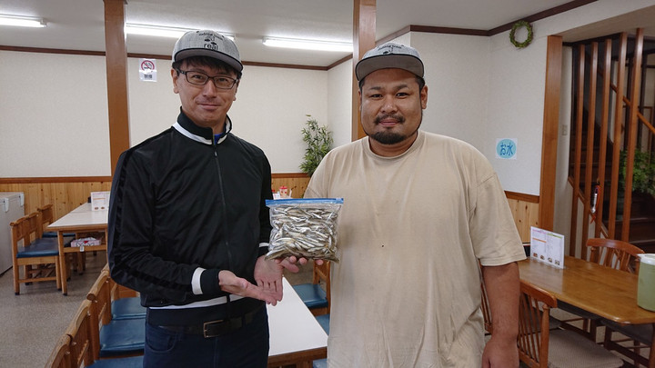 9月13日ワカサギ釣果