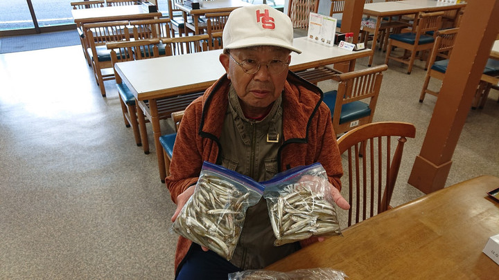 9月14日ワカサギ釣果1