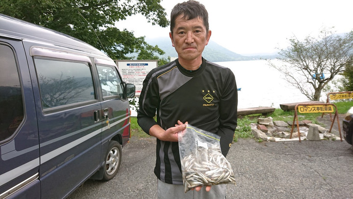 9月14日ワカサギ釣果3