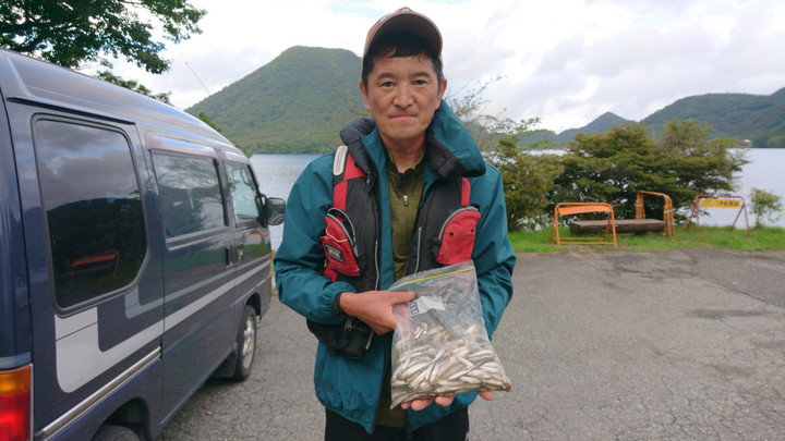 9月16日ワカサギ釣果2