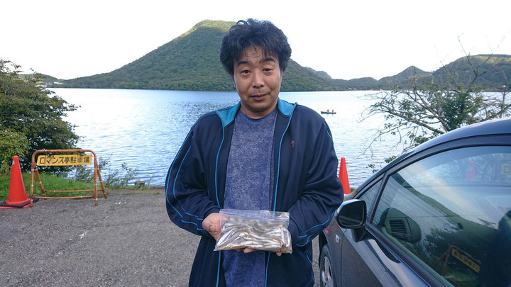 9月20日ワカサギ釣果1