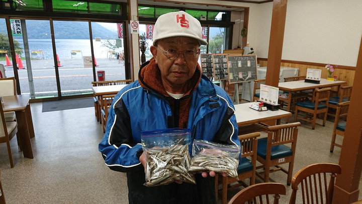 9月21日ワカサギ釣果3