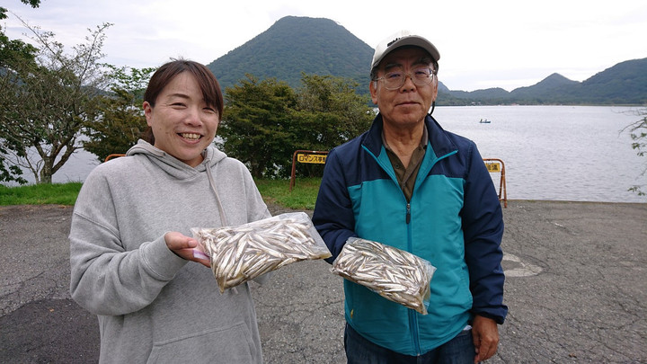 9月22日ワカサギ釣果2