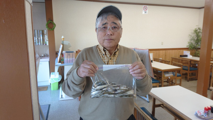 9月25日ワカサギ釣果1