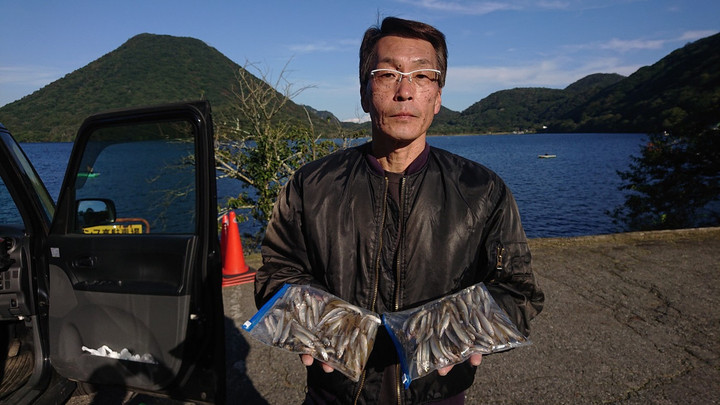 9月25日ワカサギ釣果3