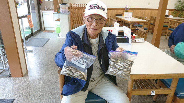 9月30日ワカサギ釣果1