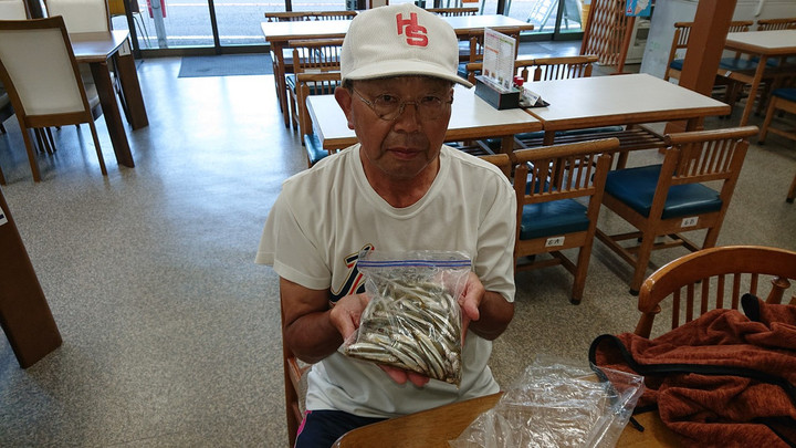 10月5日ワカサギ釣果2