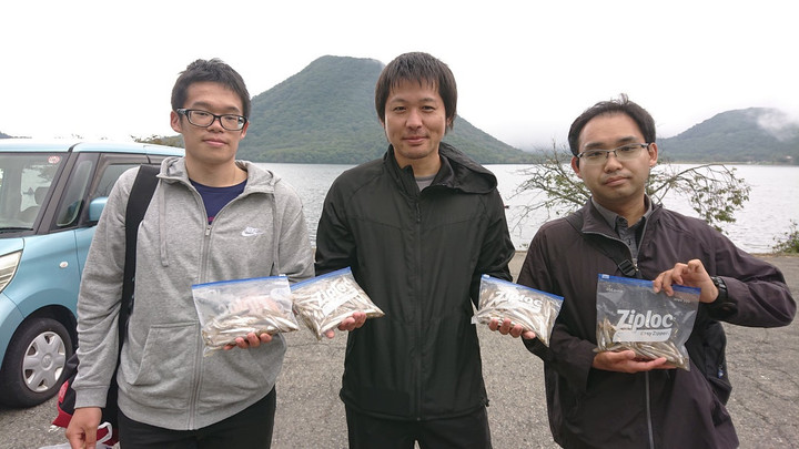 10月6日ワカサギ釣果1