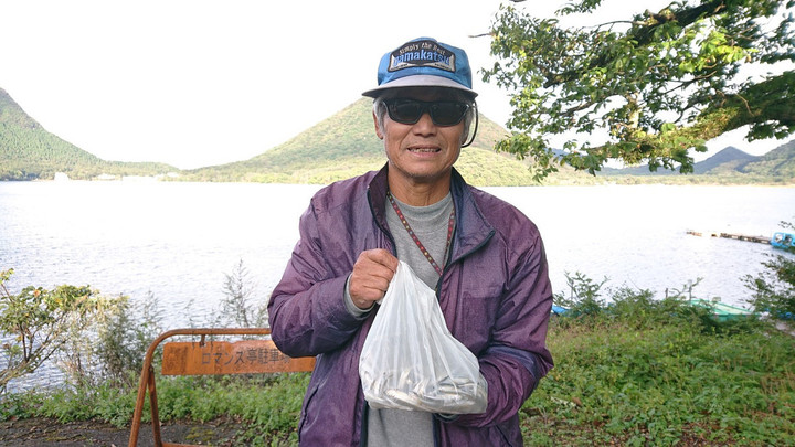 10月8日ワカサギ釣果