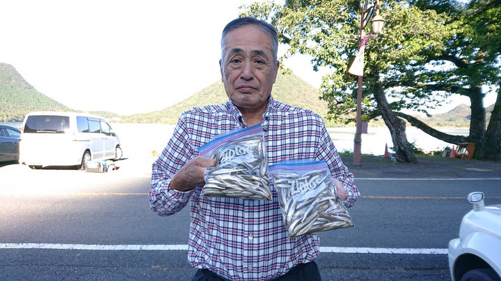 10月9日ワカサギ釣果3