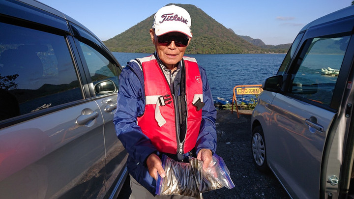 10月10日ワカサギ釣果3