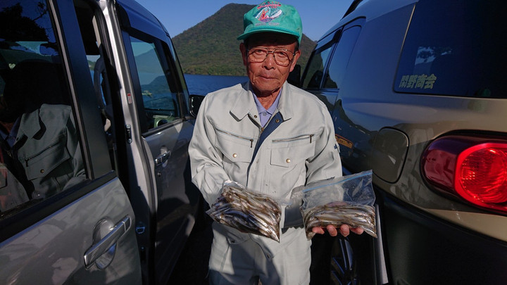 10月10日ワカサギ釣果3