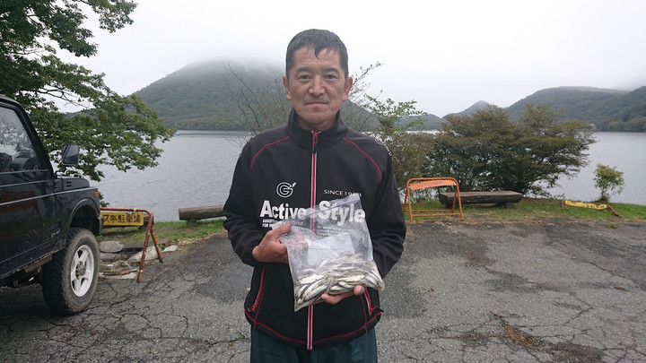 10月14日ワカサギ釣果