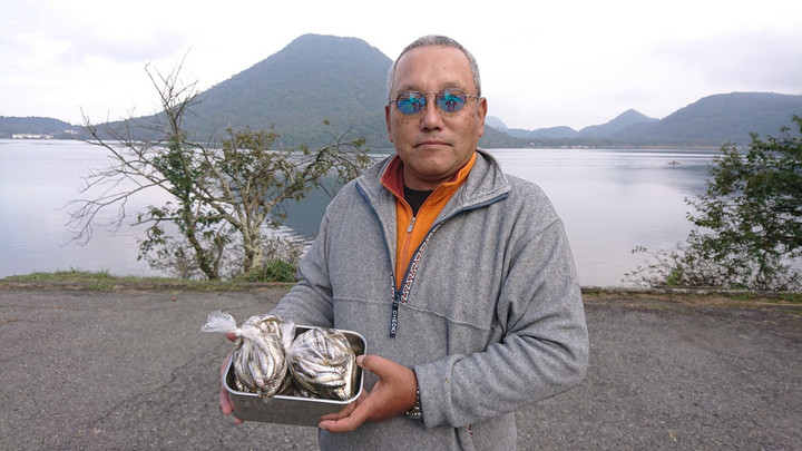 10月17日ワカサギ釣果1