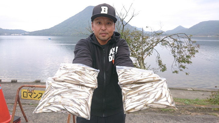 10月17日ワカサギ釣果3