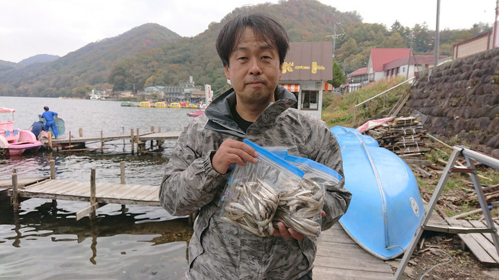 10月23日ワカサギ釣果3