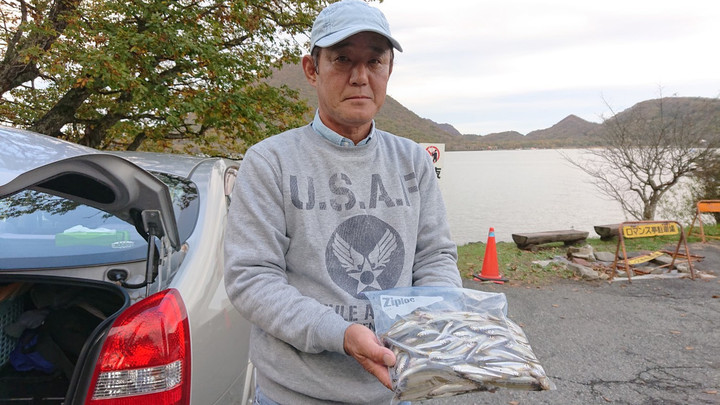 10月26日ワカサギ釣果2