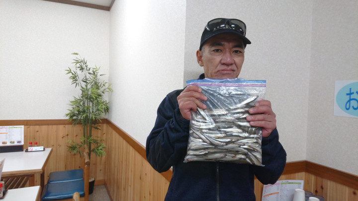 10月27日ワカサギ釣果2