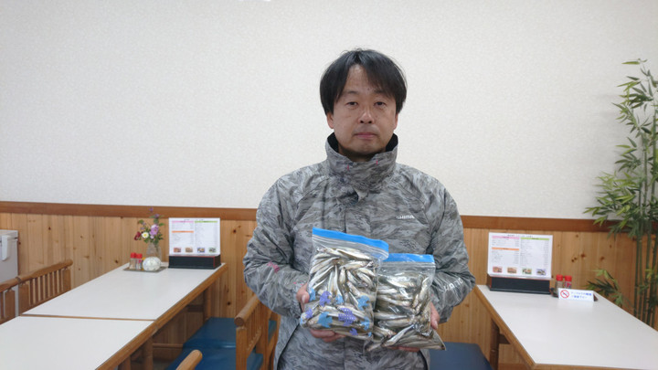 11月1日ワカサギ釣果2