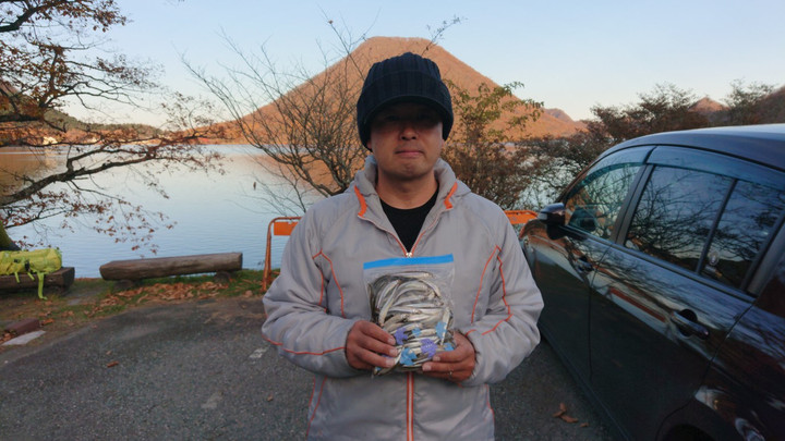 11月10日ワカサギ釣果1