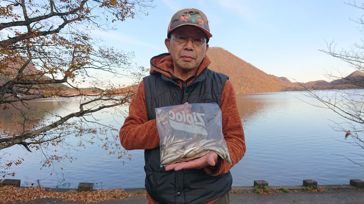 11月10日ワカサギ釣果2