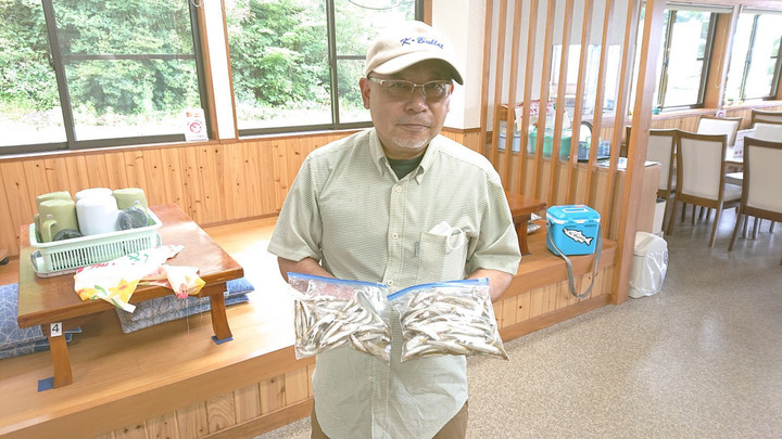 9月2日ワカサギ釣果1