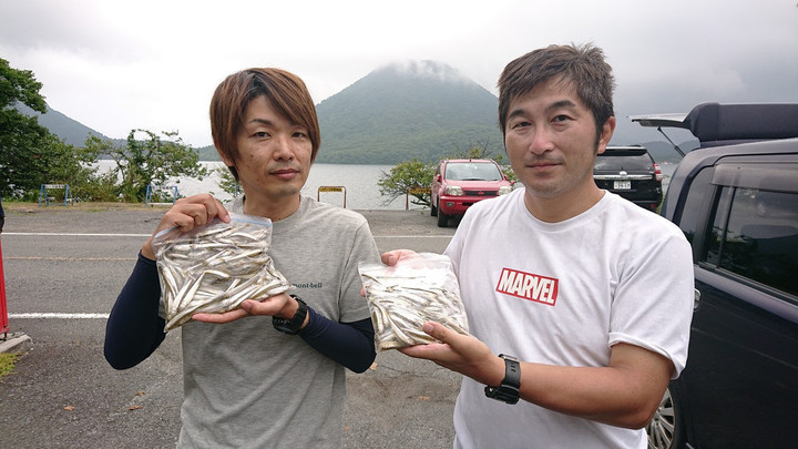 9月5日ワカサギ釣果