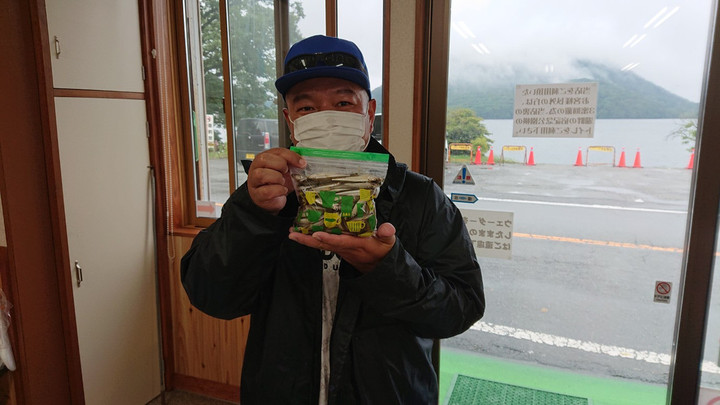 9月6日ワカサギ釣果1