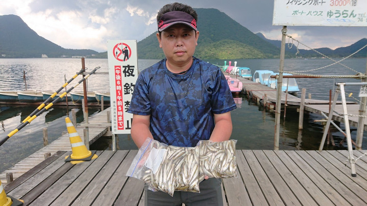 9月9日ワカサギ釣果