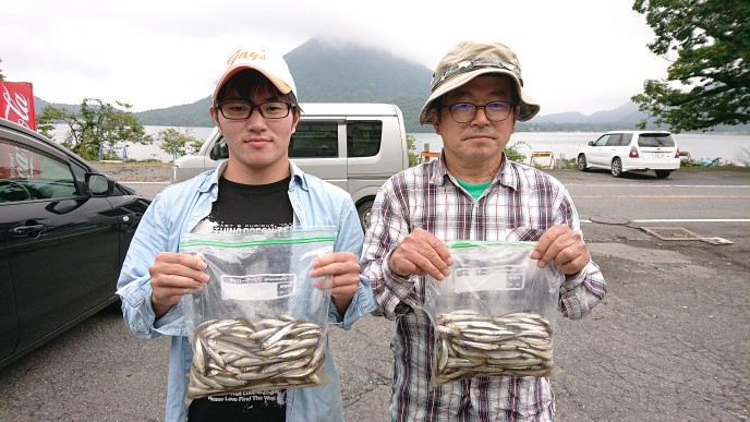 9月10日ワカサギ釣果2