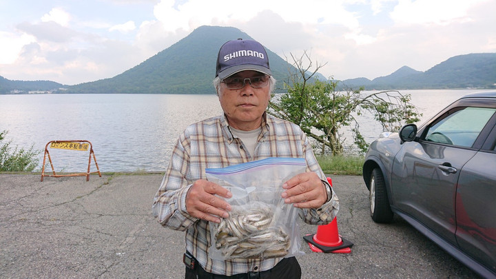 9月11日ワカサギ釣果3