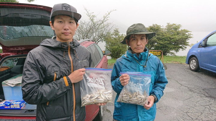 9月12日ワカサギ釣果1