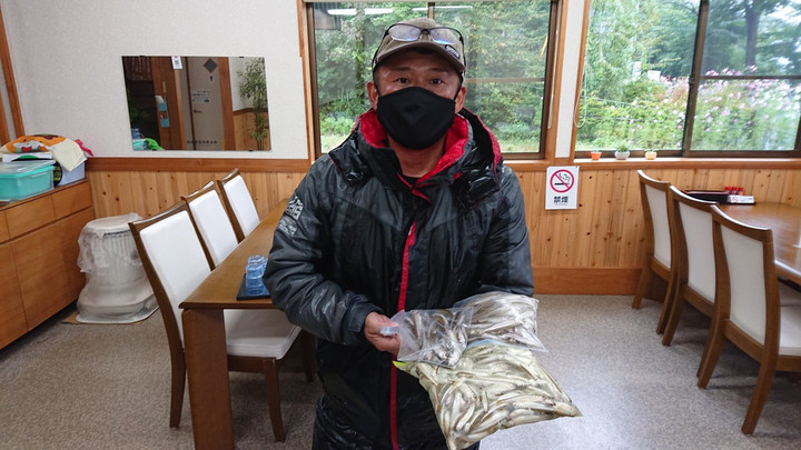 9月12日ワカサギ釣果3