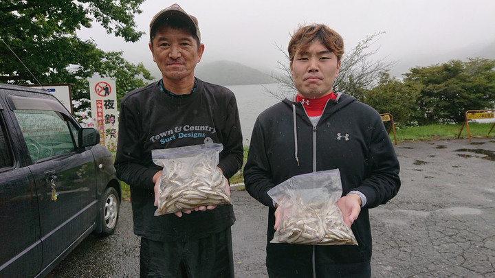 9月12日ワカサギ釣果4