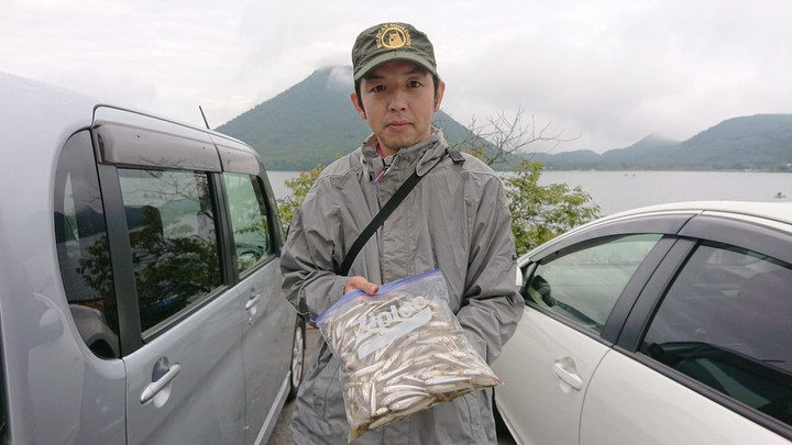 9月16日ワカサギ釣果1