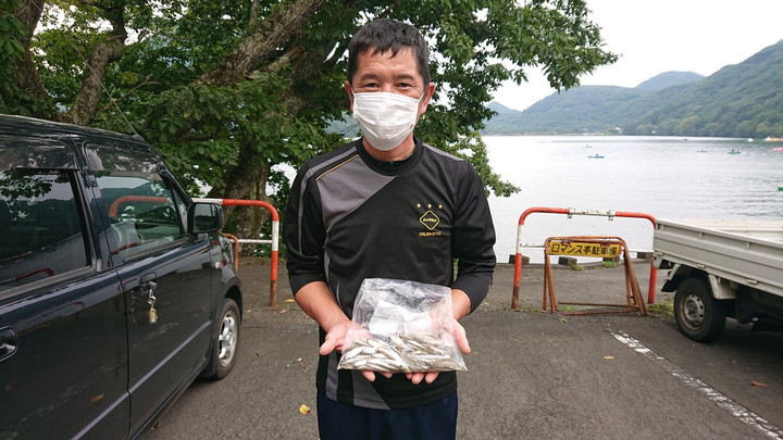 9月22日ワカサギ釣果1