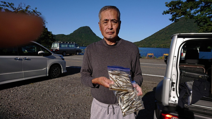 9月28日ワカサギ釣果1