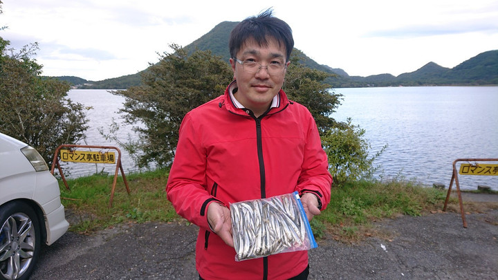 10月1日ワカサギ釣果