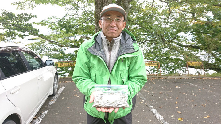 10月4日ワカサギ釣果1