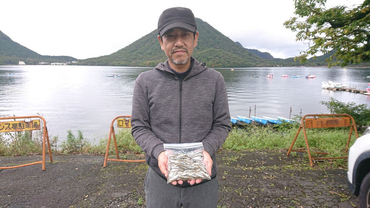 10月11日ワカサギ釣果2