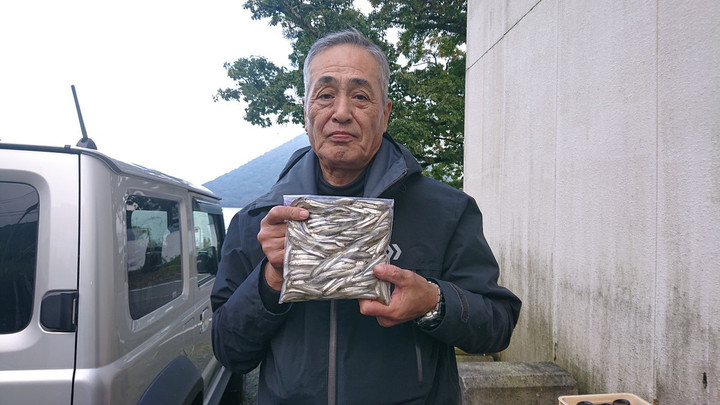 10月12日ワカサギ釣果2