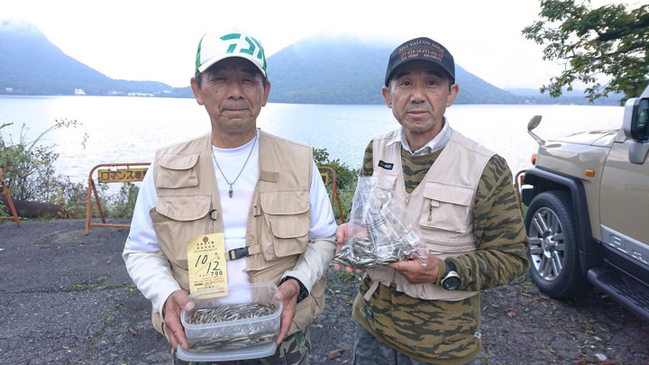 10月12日ワカサギ釣果3